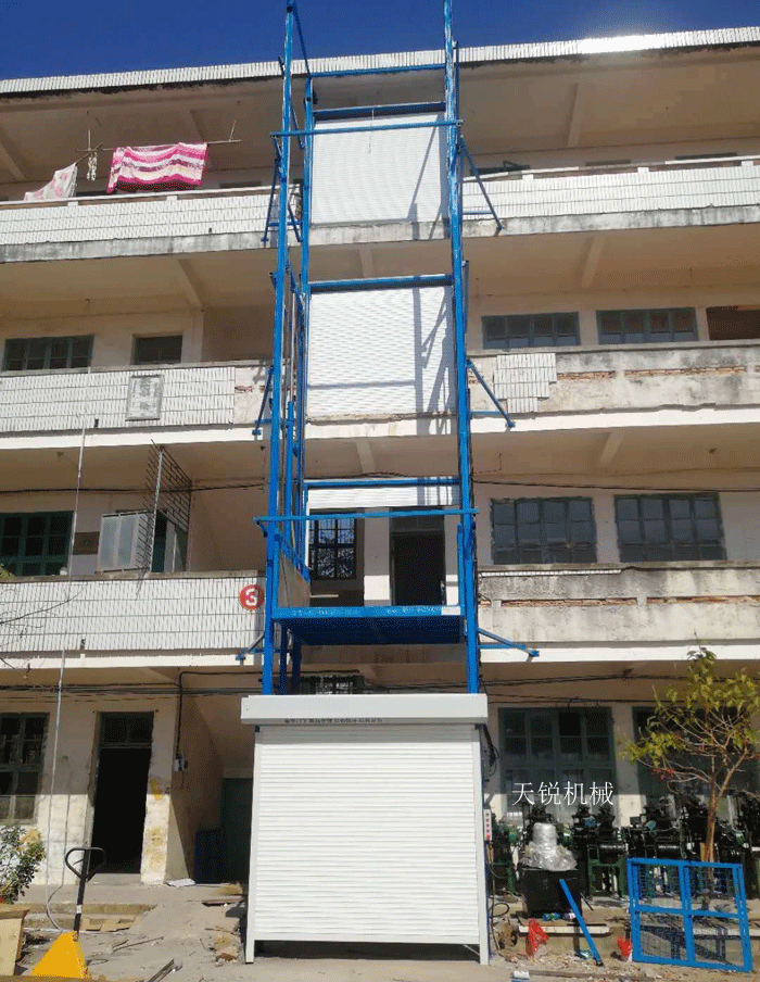 天水室外升降货梯